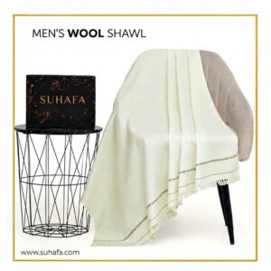 Men’s Premium Acrylic Wool Shawl – SUHAFA